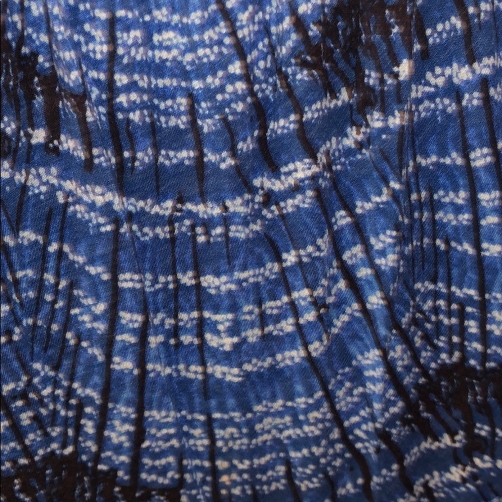 Blue Patterned Top - Picture 2 of 5